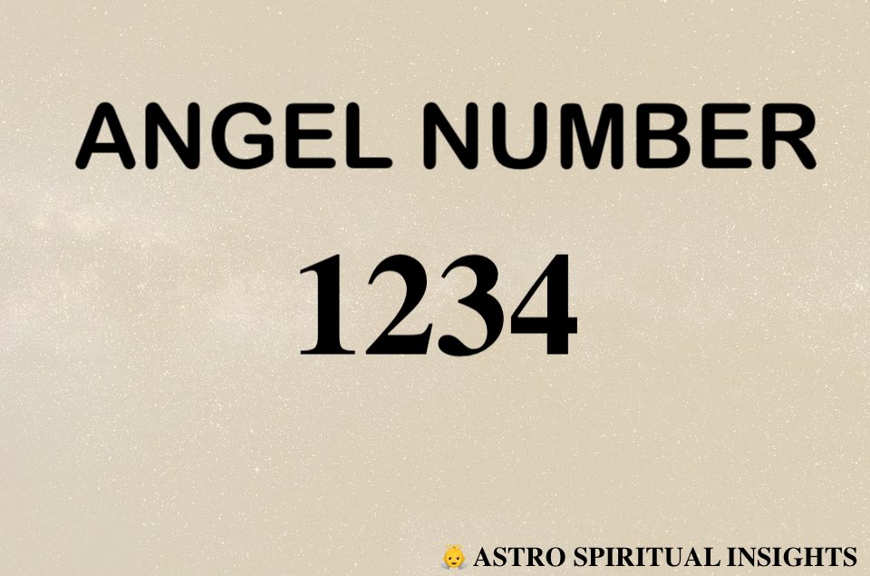 angel number 1234