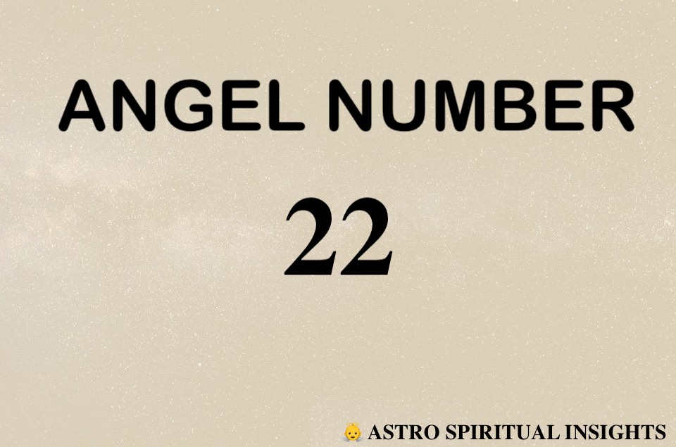 angel number 22