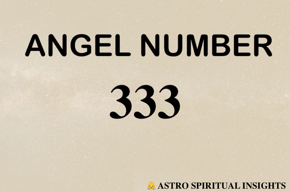 angel number 333