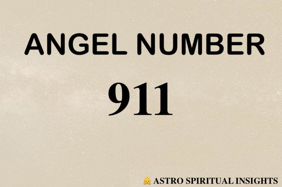 angel number 911